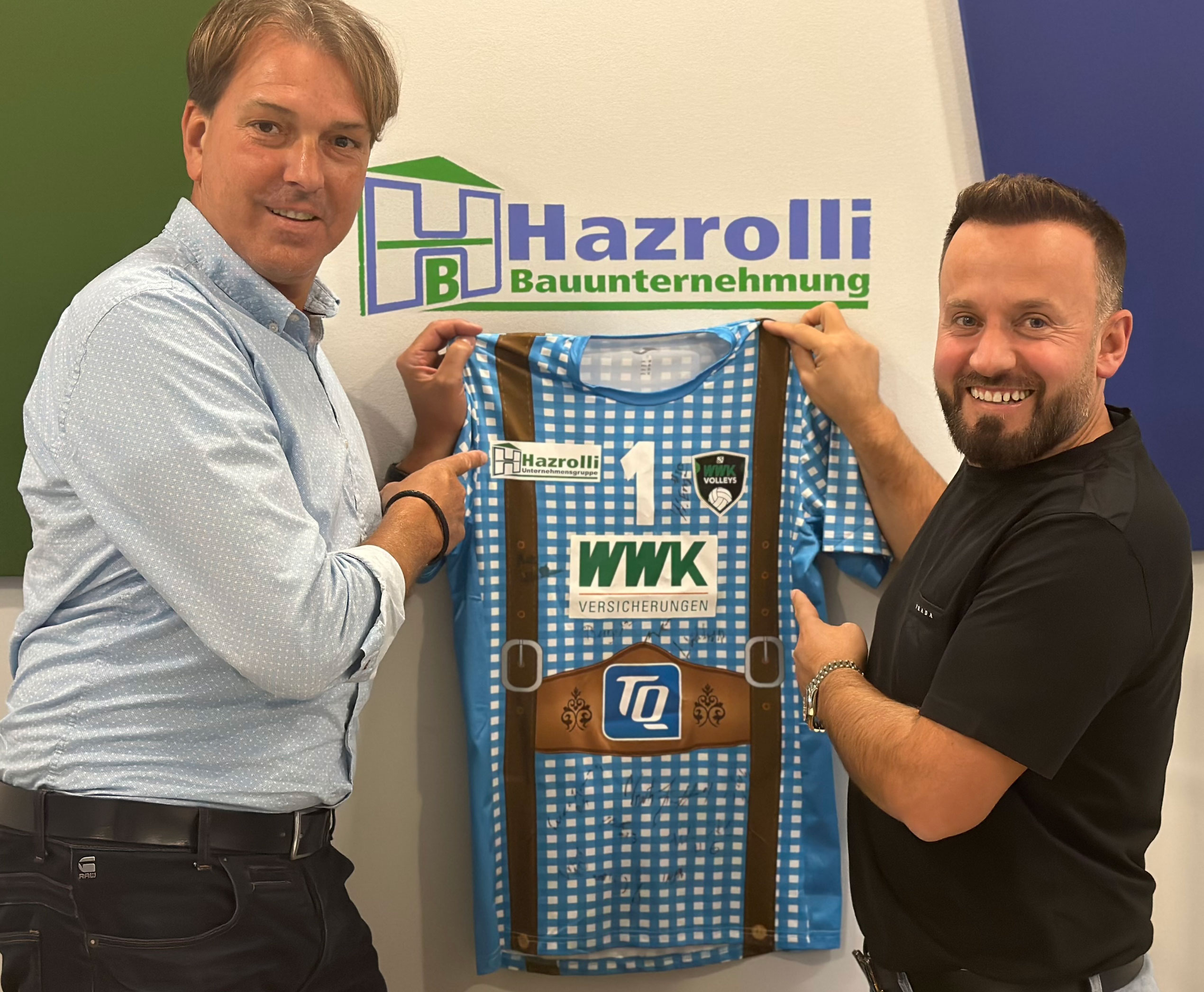 Hazrolli Unternehmensgruppe wird neuer Premiumsponsor der WWK Volleys